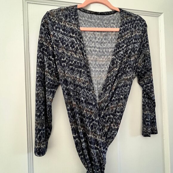 Drapey Soft Wrap Dress - XL - Kulayan - USA Brand Made in the Philippines - EUC - Picture 9 of 9